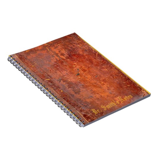 Antiek leder Kijk boek Hoesje Notitieboek (Rechterzijde)