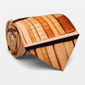 Antiek lederen bindingsboeken uit de 17e eeuw stropdas (Opgerold)