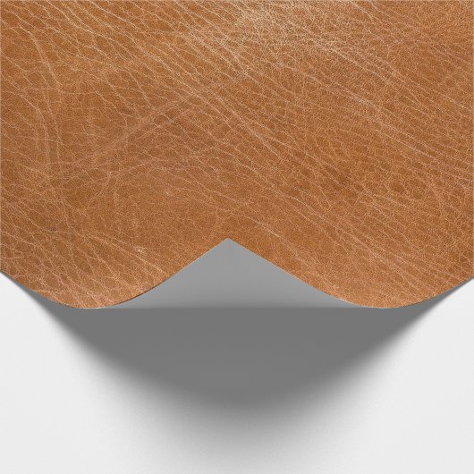 Antiek ledertextuur, TANleder, textuur, backgr Cadeaupapier (Hoek)