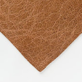 Antiek ledertextuur, TANleder, textuur, backgr Fleece Deken (Hoek)