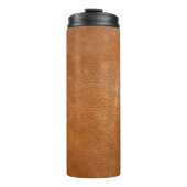 Antiek ledertextuur, TANleder, textuur, backgr Thermosbeker (Voorkant)