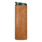 Antiek ledertextuur, TANleder, textuur, backgr Thermosbeker (Geroteerd rechts)