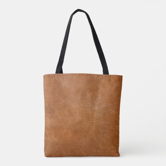 Antiek ledertextuur, TANleder, textuur, backgr Tote Bag (Achterkant)