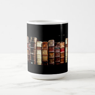 Antiek leerlingenbindboeken uit de 18e eeuw koffiemok