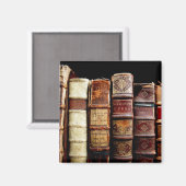 Antiek leerlingenbindboeken uit de 18e eeuw magneet (Voorkant / Achterkant)