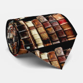 Antiek leerlingenbindboeken uit de 18e eeuw stropdas (Opgerold)