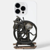 Antiek letterdruk Case-Mate iPhone case (Achterkant)