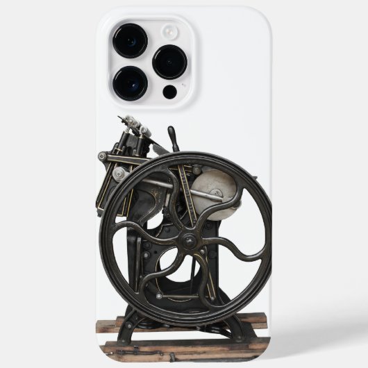 Antiek letterdruk Case-Mate iPhone case (Achterkant)