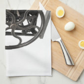 antiek letterpersapparaat uit keuken 1888 theedoek (Quarter Fold)