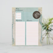 Antiek letters Toevoegingen ontvangen (Staand voorkant)