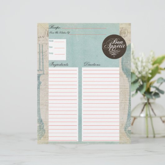 Antiek letters Toevoegingen ontvangen (Staand voorkant)