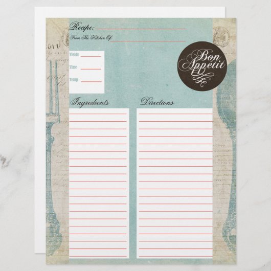 Antiek letters Toevoegingen ontvangen (Voorkant / Achterkant)