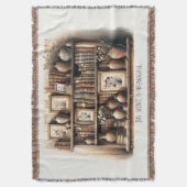 Antiek Lezen en Blooms Deken (Voorkant Verticaal)