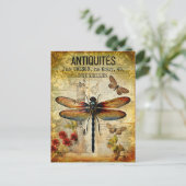 Antiek libel Briefkaart (Staand voorkant)