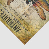 Antiek libel decoupage Tissuepapier (Detail)