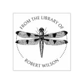 Antiek Libelle Boek Uit de Bibliotheek Van Rubberstempel (Afrduk)