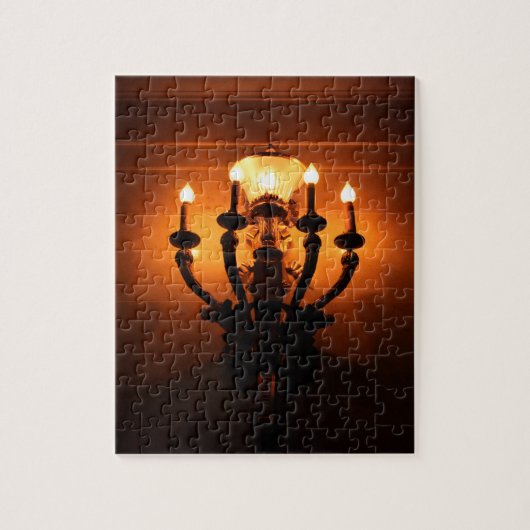 Antiek licht legpuzzel (Verticaal)