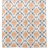 Antiek, lichtgewicht Victoriaans sinaasappel Douchegordijn (Voorkant)