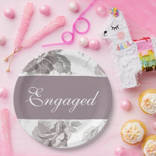 Antiek lichtroze roze Bord (Feest)