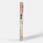 Antiek Liefdesbrief Harten Pijl Ephemera Collage Case-Mate iPhone Case (Achterkant / Rechts)