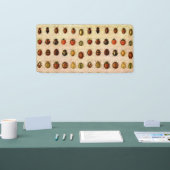 Antiek Lieveheersbeestje Exemplaar Patroon Antieke Spandoek (Beurs)