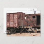 Antiek lijntreinen briefkaart (Voorkant / Achterkant)