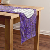 Antiek Lijst III + uw afbeelding en ruggengraat. Korte Tafelloper (Voorbeeld)