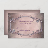 Antiek Lijst RSVP (Voorkant / Achterkant)