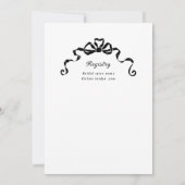 Antiek lintboog Victoriaans Lijst Vrijgezellenfees Kaart (Achterkant)