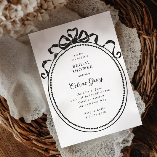 Antiek lintboog Victoriaans Lijst Vrijgezellenfees Kaart