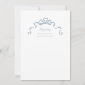 Antiek lintboog Victoriaans Lijst Vrijgezellenfees Kaart (Achterkant)