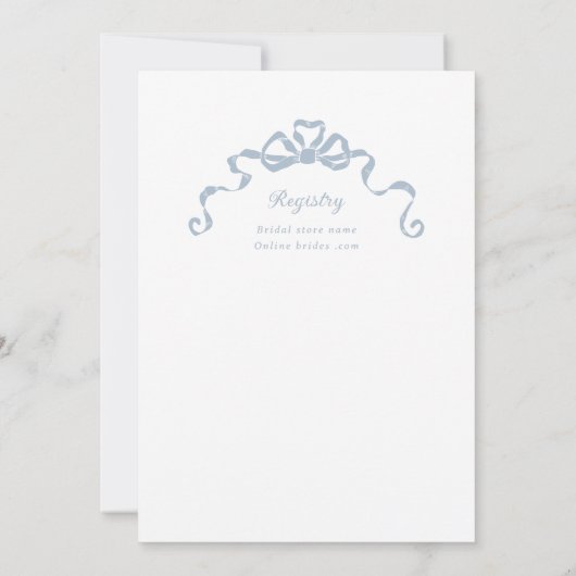 Antiek lintboog Victoriaans Lijst Vrijgezellenfees Kaart (Achterkant)