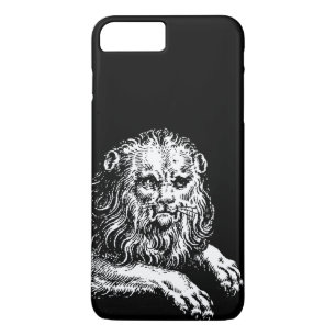 Antiek liongravering Case-Mate iPhone case
