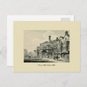 Antiek Londen 1800 Fleet Street Briefkaart (Voorkant / Achterkant)