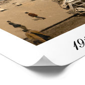 Antiek Londen Engeland, Trafalgar Square Poster (Hoek)