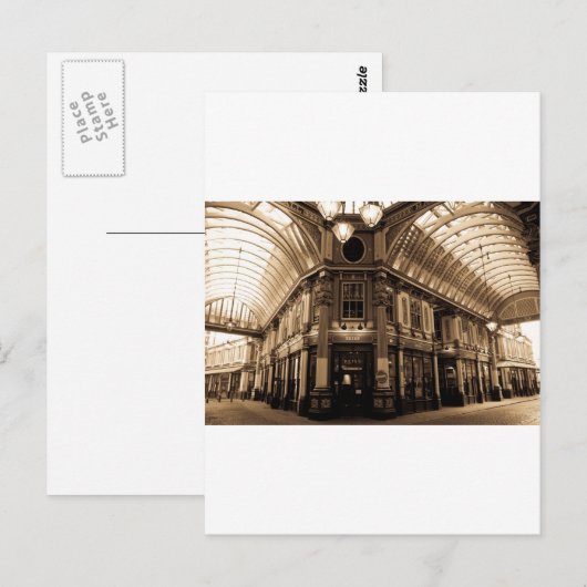 antiek look Afbeelding Briefkaart (Voorkant / Achterkant)