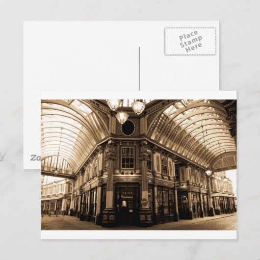 antiek look Afbeelding Briefkaart (Voorkant / Achterkant)