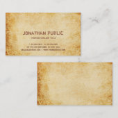  Antiek look elegante premium dikke deluxe Visitekaartje (Voorkant / Achterkant)