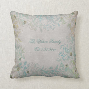 Antiek look Floral Family Kussen