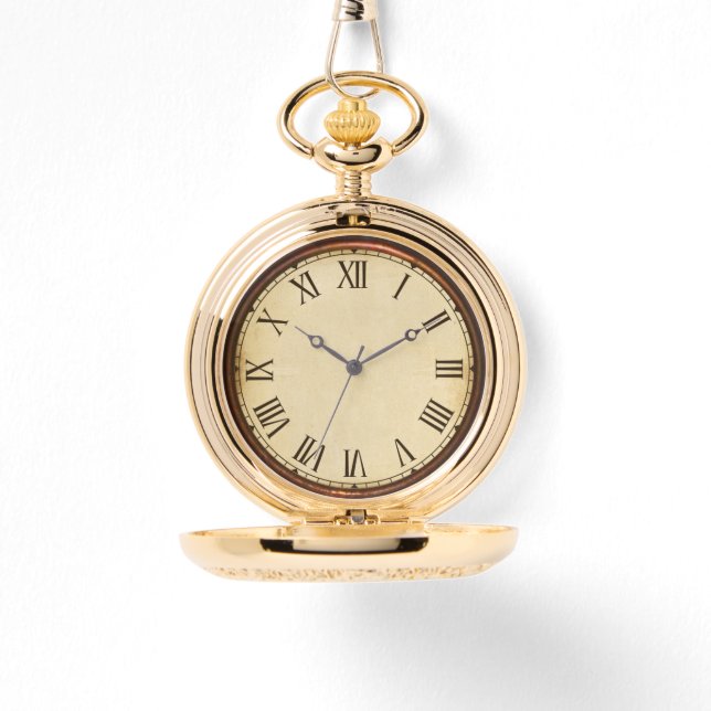 Antiek/ look horloge (Voorkant)