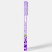 ANTIEK LOOKLAVENDER SCRIPT & FLOWERS Case-Mate iPhone CASE (Achterkant / Rechts)