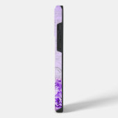 ANTIEK LOOKLAVENDER SCRIPT & FLOWERS iPhone HOESJE (Linkerkant)