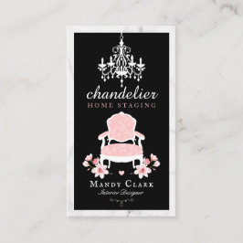 Antiek Luchters en Victoriaans Stoel Marmer Visitekaartje