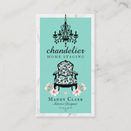 Antiek Luchters en Victoriaans Stoel Marmer Visitekaartje