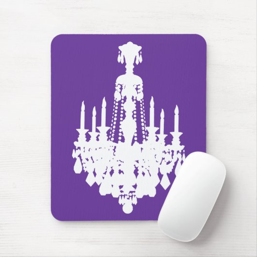 Antiek luchters Grafisch Muismat (Met muis)