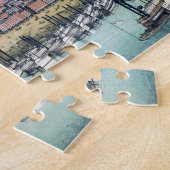 Antiek luchtkaart van Saint Louis, Missouri, 1859 Legpuzzel (Zijkant)