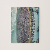 Antiek luchtkaart van Saint Louis, Missouri, 1859 Legpuzzel (Verticaal)