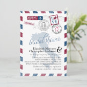 Antiek luchtpost Italië | Vrijgezellenfeest Kaart (Staand voorkant)