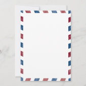 Antiek luchtpost Italië | Vrijgezellenfeest Kaart (Achterkant)