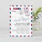 Antiek luchtpost Ohio | Vrijgezellenfeest Kaart (Staand voorkant)